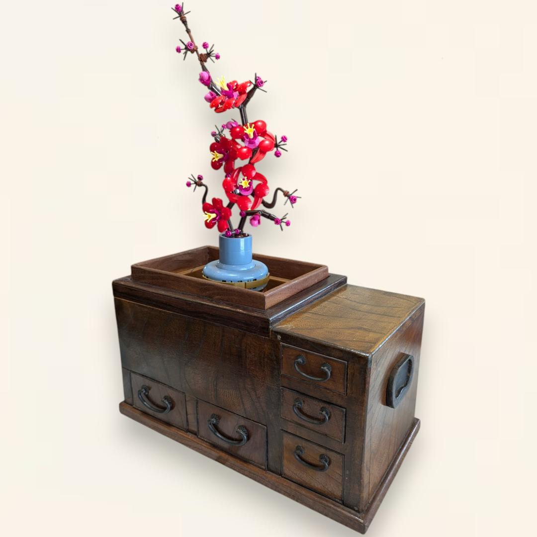 アンティーク 長火鉢　小物入れ