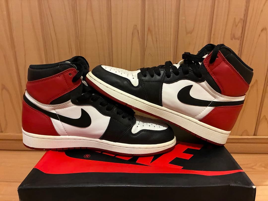 エアジョーダン 1レトロハイOG　2016ブラックトゥ