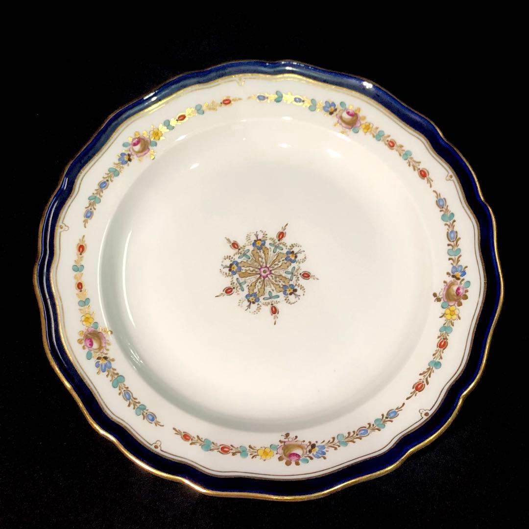 MEISSENマイセン/※極希少 上級装飾　フラワーガーランド 25cm 大皿
