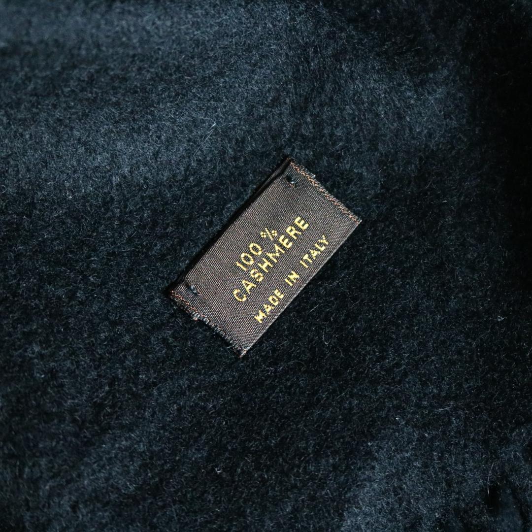 【Loro Piana / ロロピアーナ】カシミアマフラー ブラック