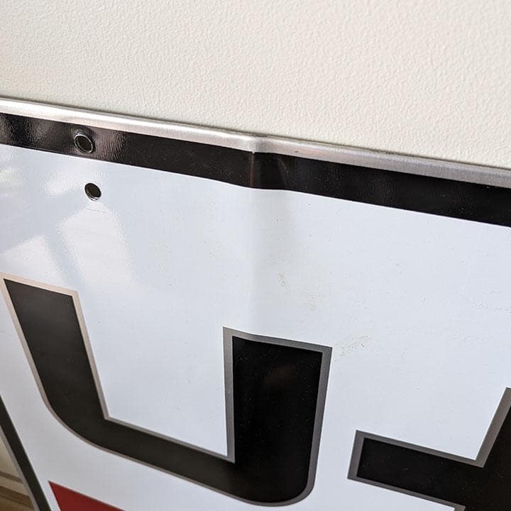 【当時モノ】U-HAUL ディスプレイ 大型看板 サイン 取付金具付き