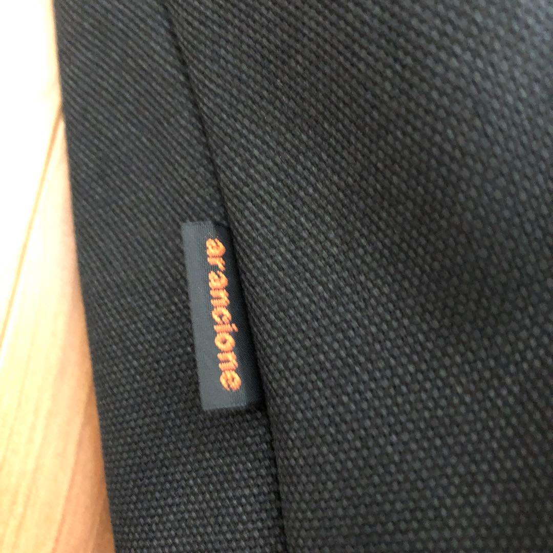 あみ様オーダーサイズチェアー用バッグブラック8号帆布生地2点