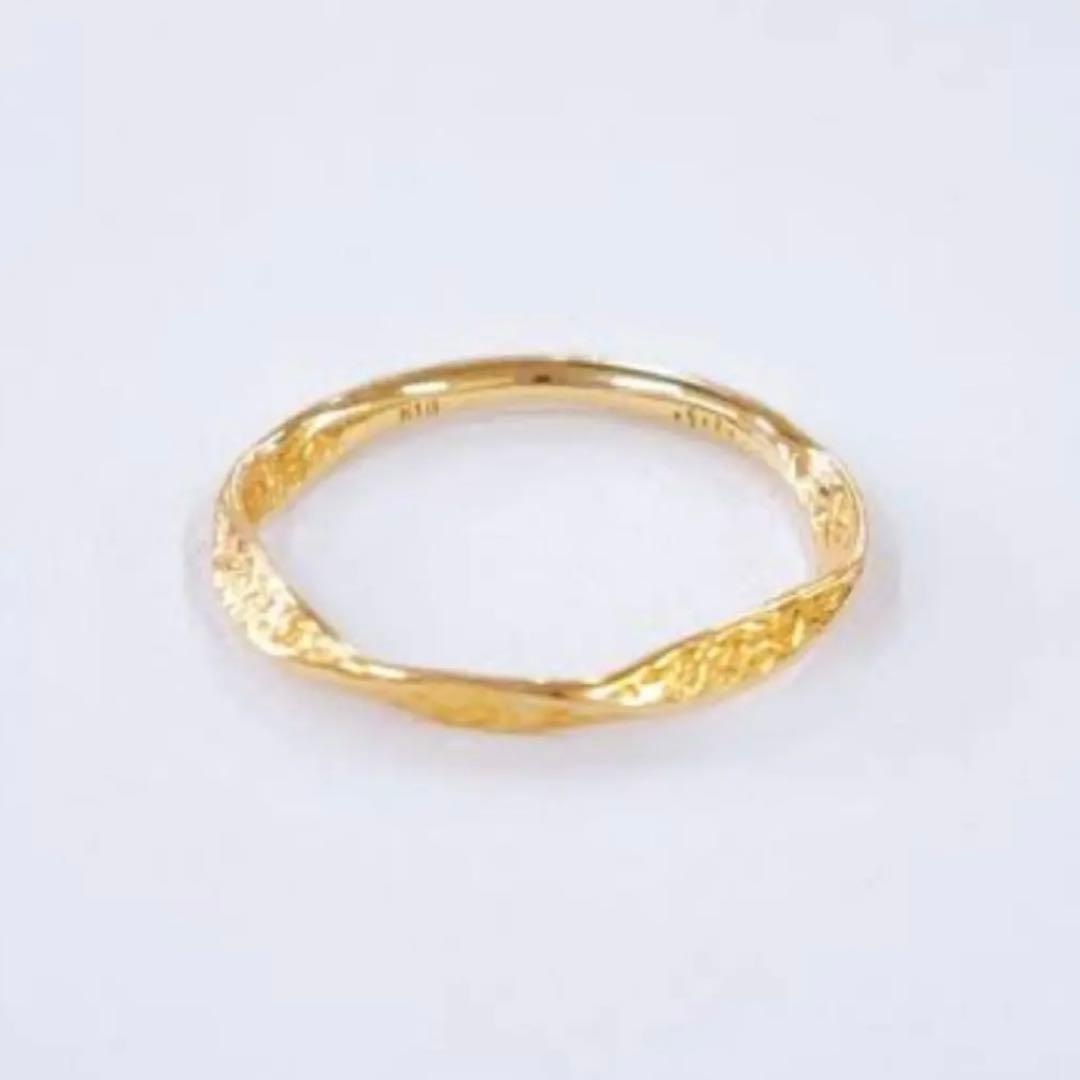 agete　アガット K18　ピンキーリング　10153111022