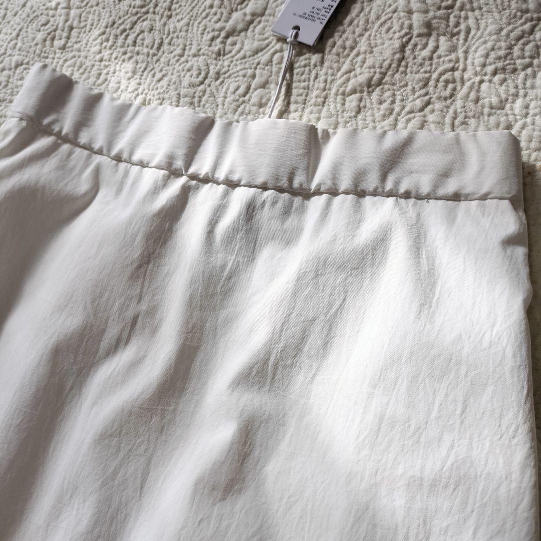 【新品】 UN3D. アンスリード レイヤーパーツスカート 白 ホワイト 36