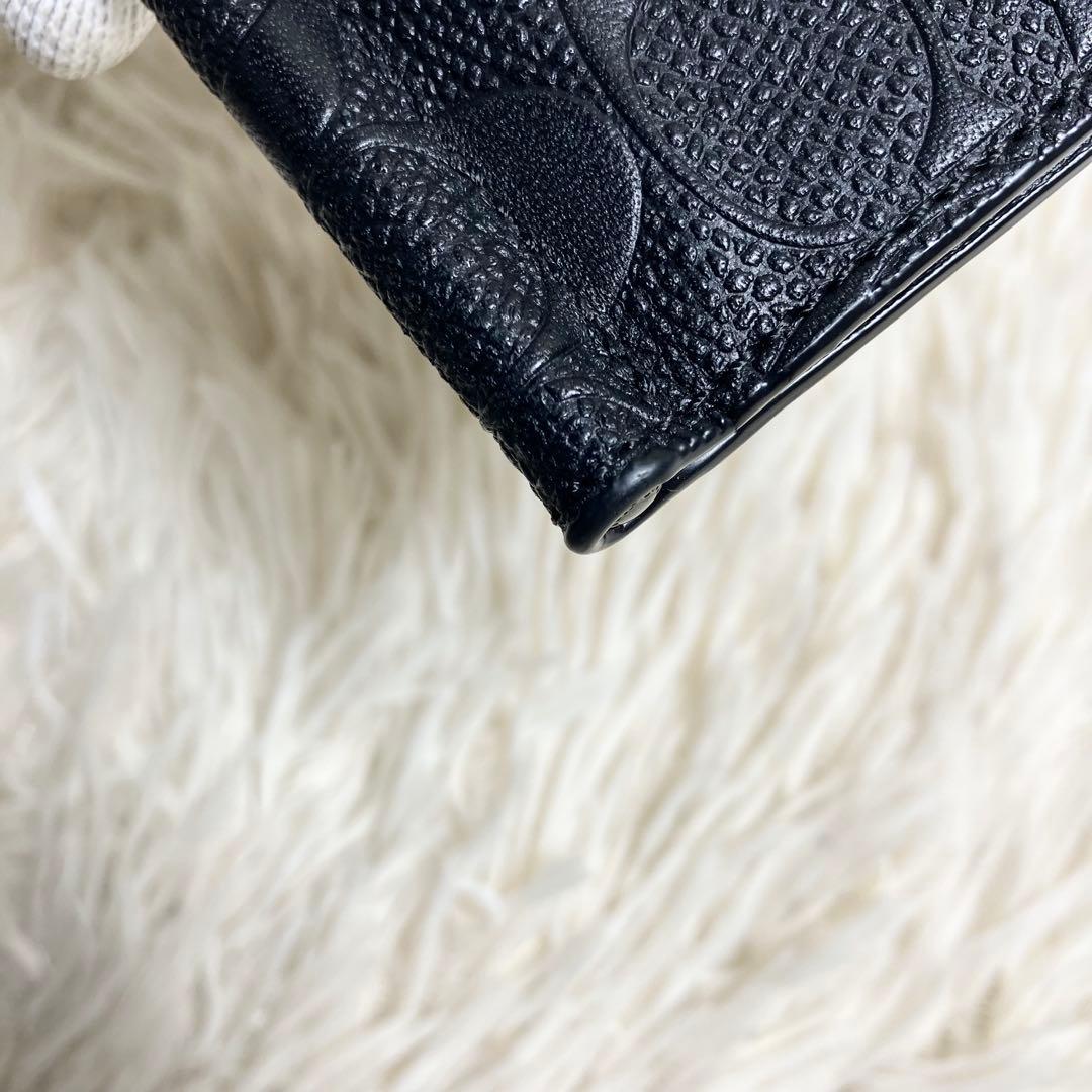 【極美品】 COACH マネークリップ シグネチャー エンボス