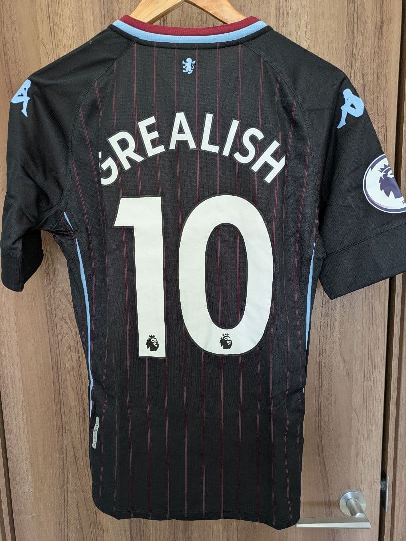 ゴ*）様 【新品】20-21 アストン・ヴィラ グリーリッシュ　アウェイユニフォ