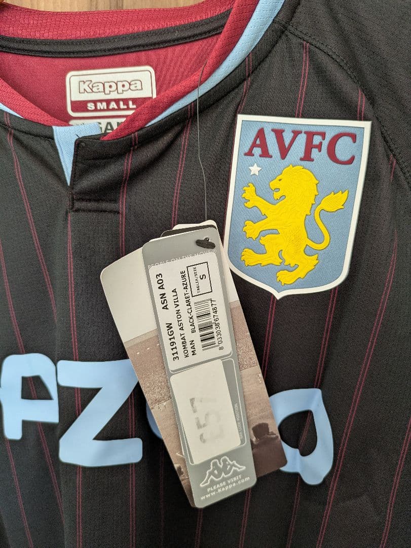 ゴ*）様 【新品】20-21 アストン・ヴィラ グリーリッシュ　アウェイユニフォ