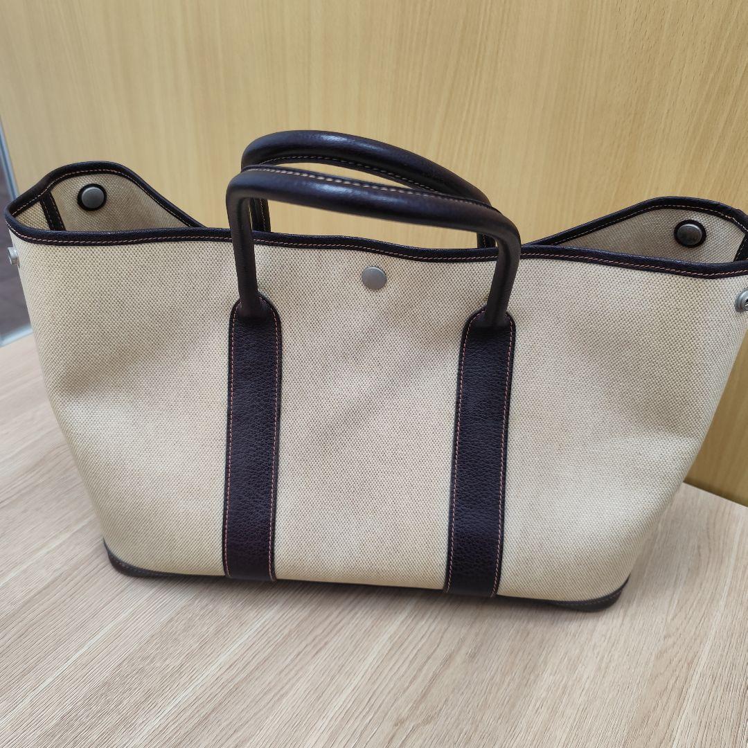 ま*を様 エルメス HERMES ガーデンパーティー トワル T刻印