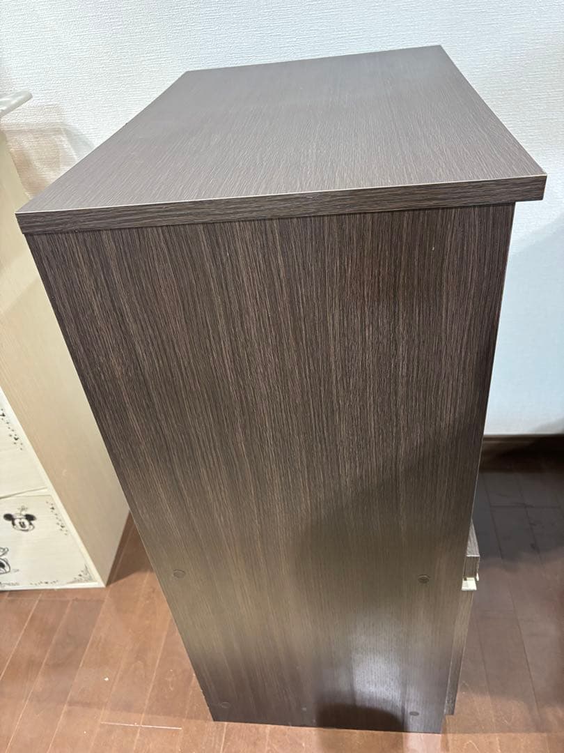 【幅60cm】レンジ台 食器棚 キッチンカウンター ニトリ ダークブラウン