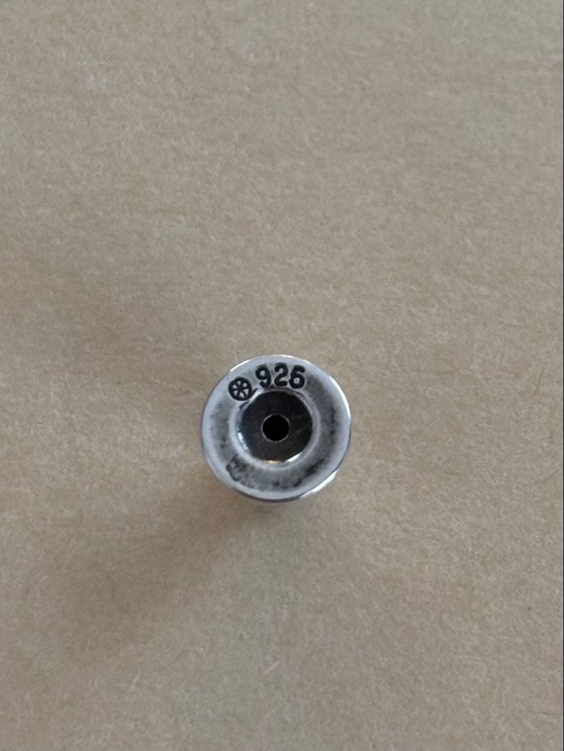 CHROME HEARTS ハートスタッドピアス 片耳