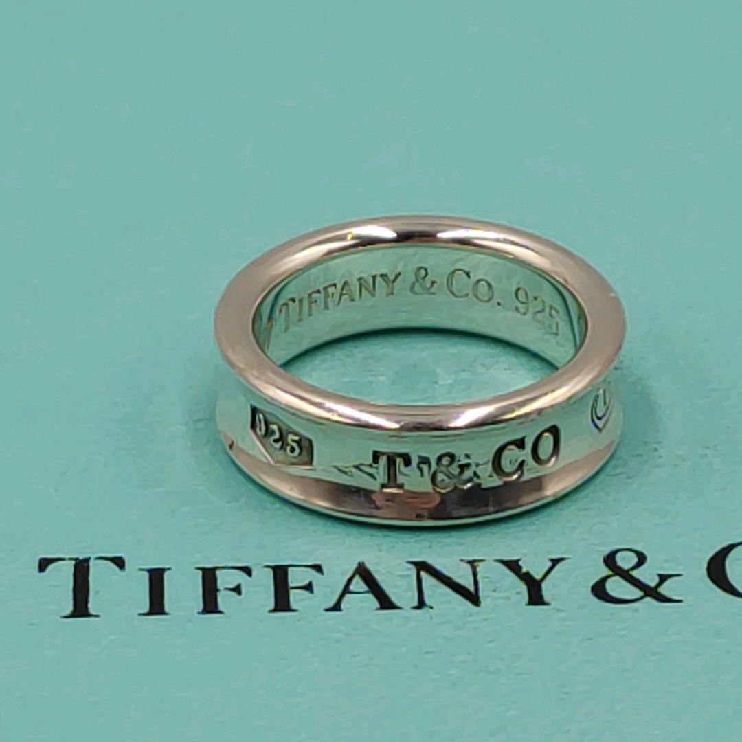 【リペア済み]Tiffany & Co　ティファニー　 ナローリング 14号
