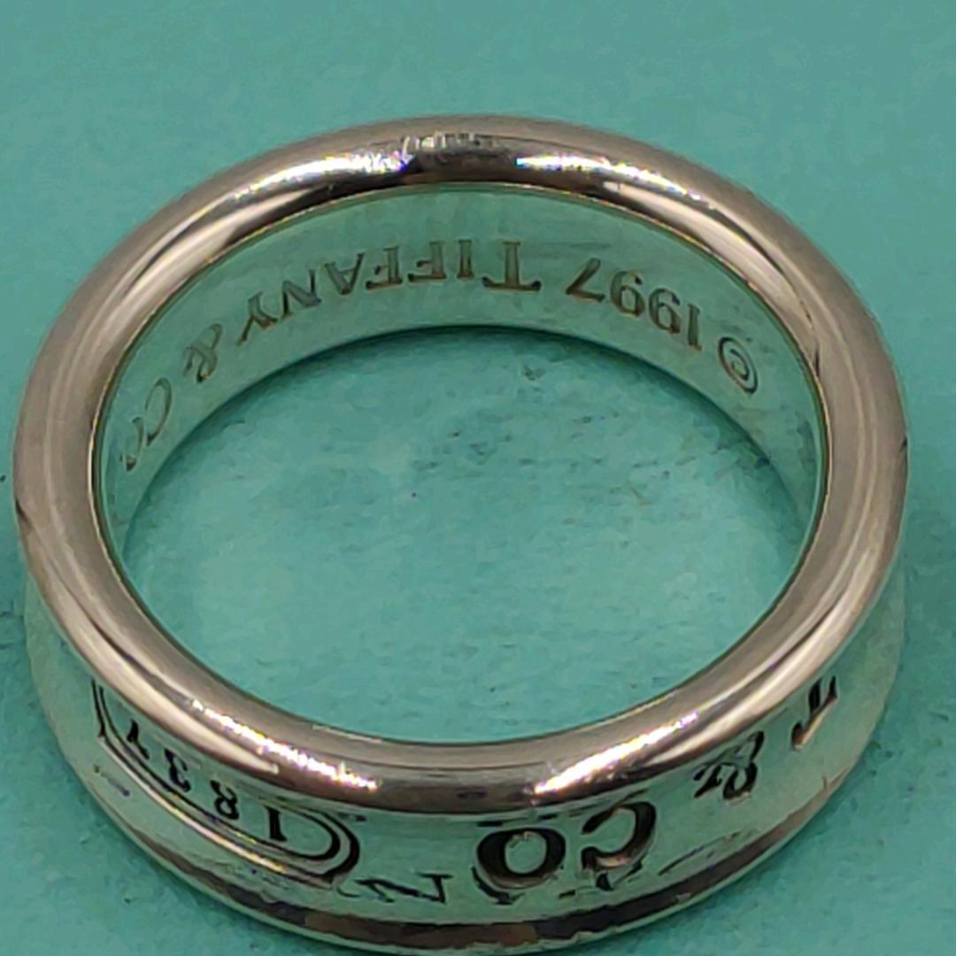 【リペア済み]Tiffany & Co　ティファニー　 ナローリング 14号