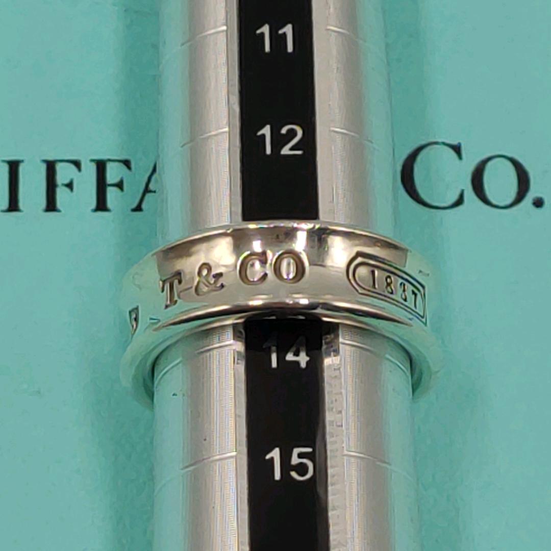 【リペア済み]Tiffany & Co　ティファニー　 ナローリング 14号
