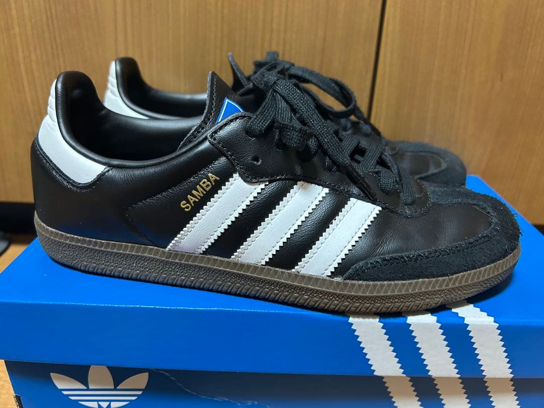 adidas SAMBA OG アディダス　ブラック　25cm