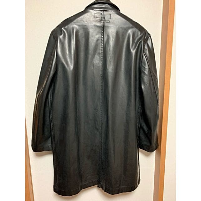 COMME des GARÇONS SHIRT PVC ステンカラーコート