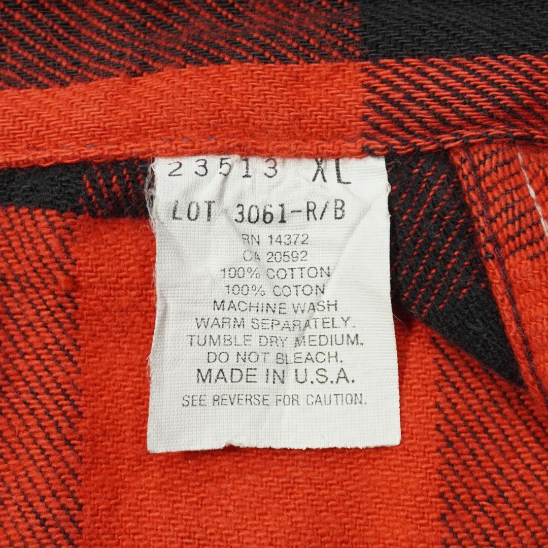 トップス FIVE BROTHER FLANNEL SHIRTS 1970s 1980s