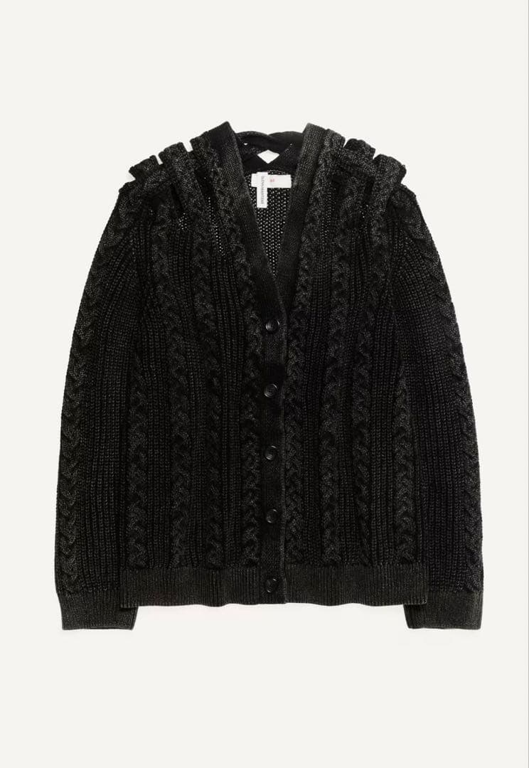 タグ付き　 グレンマーティンス ケーブルニットカーディガン