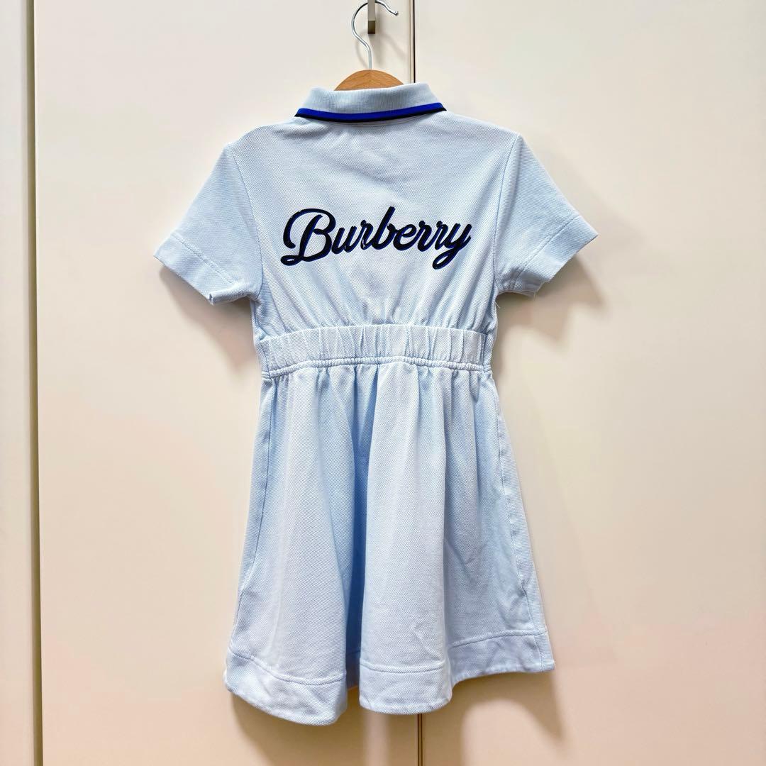 Burberry バーバリー ロゴ ポロ ワンピース 半袖
