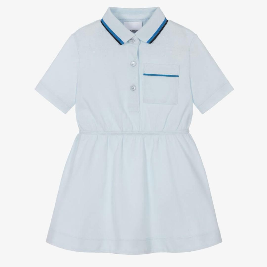 Burberry バーバリー ロゴ ポロ ワンピース 半袖