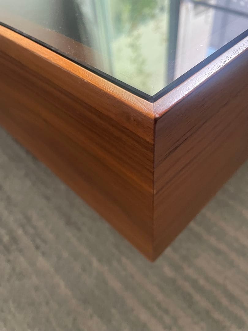 HIRASHIMA ショコラ　リビングテーブル　スクエア　ローテーブル