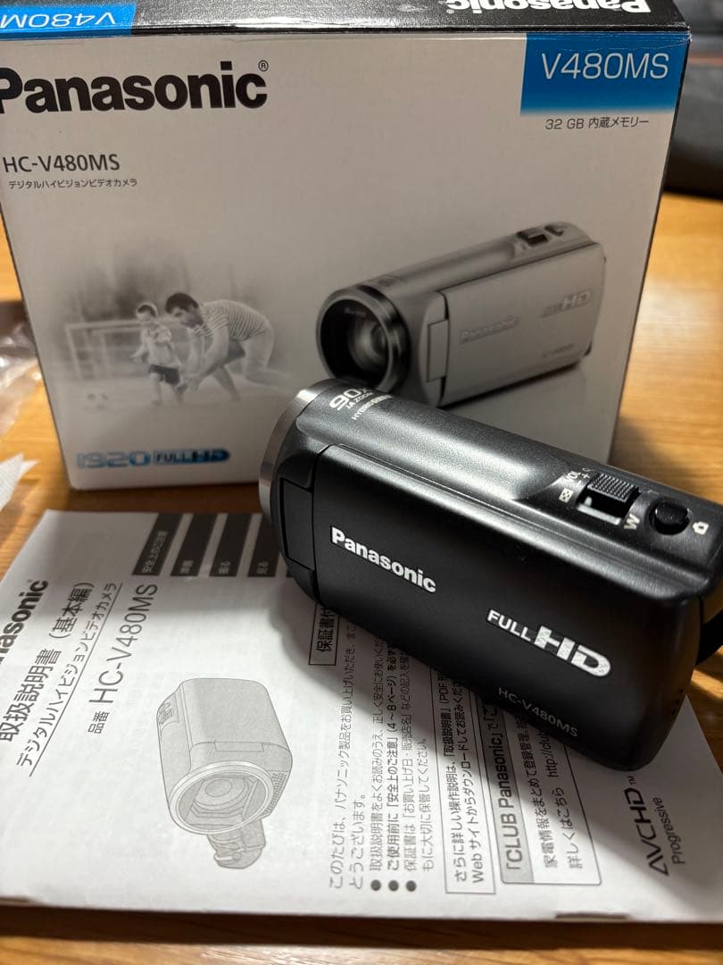 《美品》Panasonic HC-V480MS ビデオカメラ