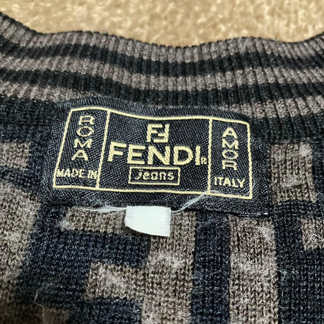 FENDI フェンディー ズッカ柄 カーディガン