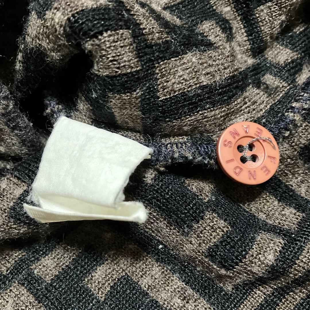 FENDI フェンディー ズッカ柄 カーディガン