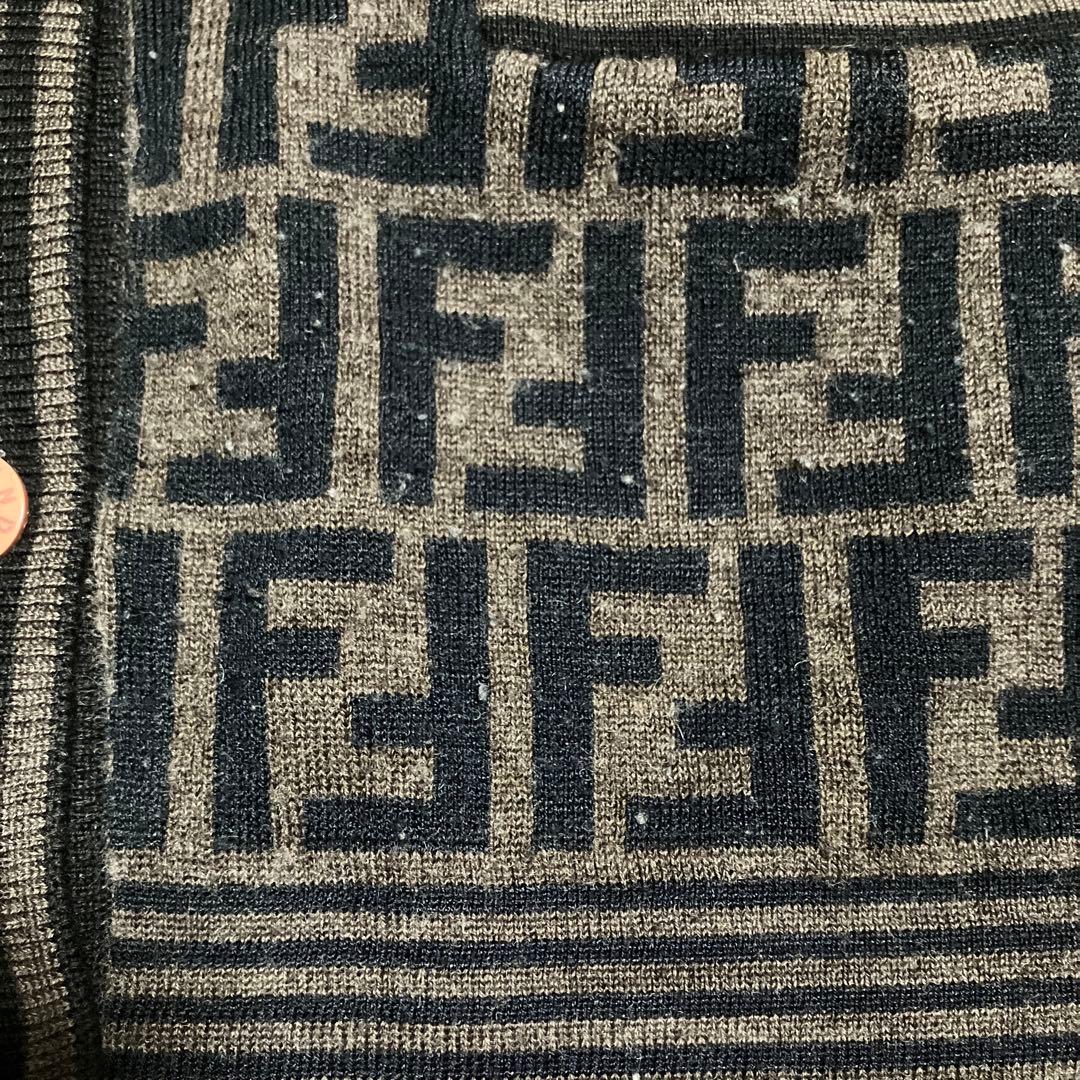 FENDI フェンディー ズッカ柄 カーディガン