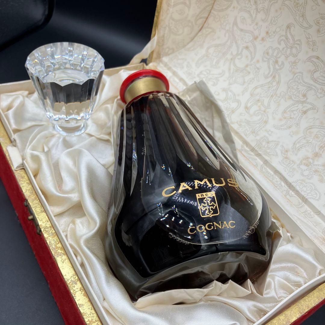未開封 CAMUS カミュ バカラクリスタルボトル ブランデー