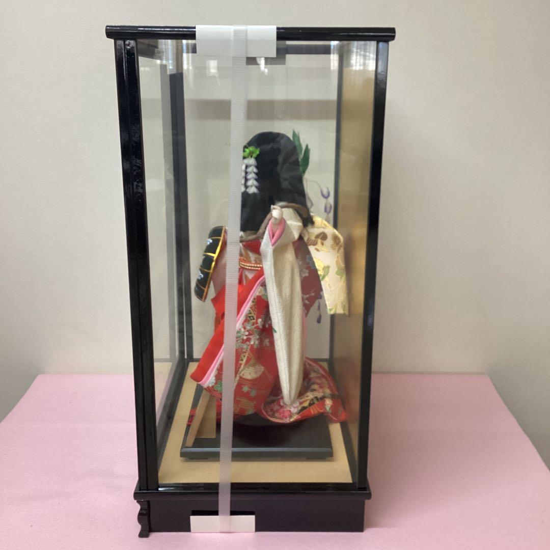 舞踊人形　藤娘　正絹