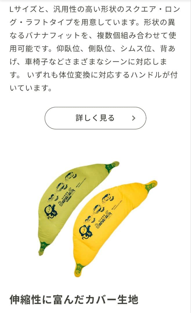 パラマウントバナナフィット（体位交換器）