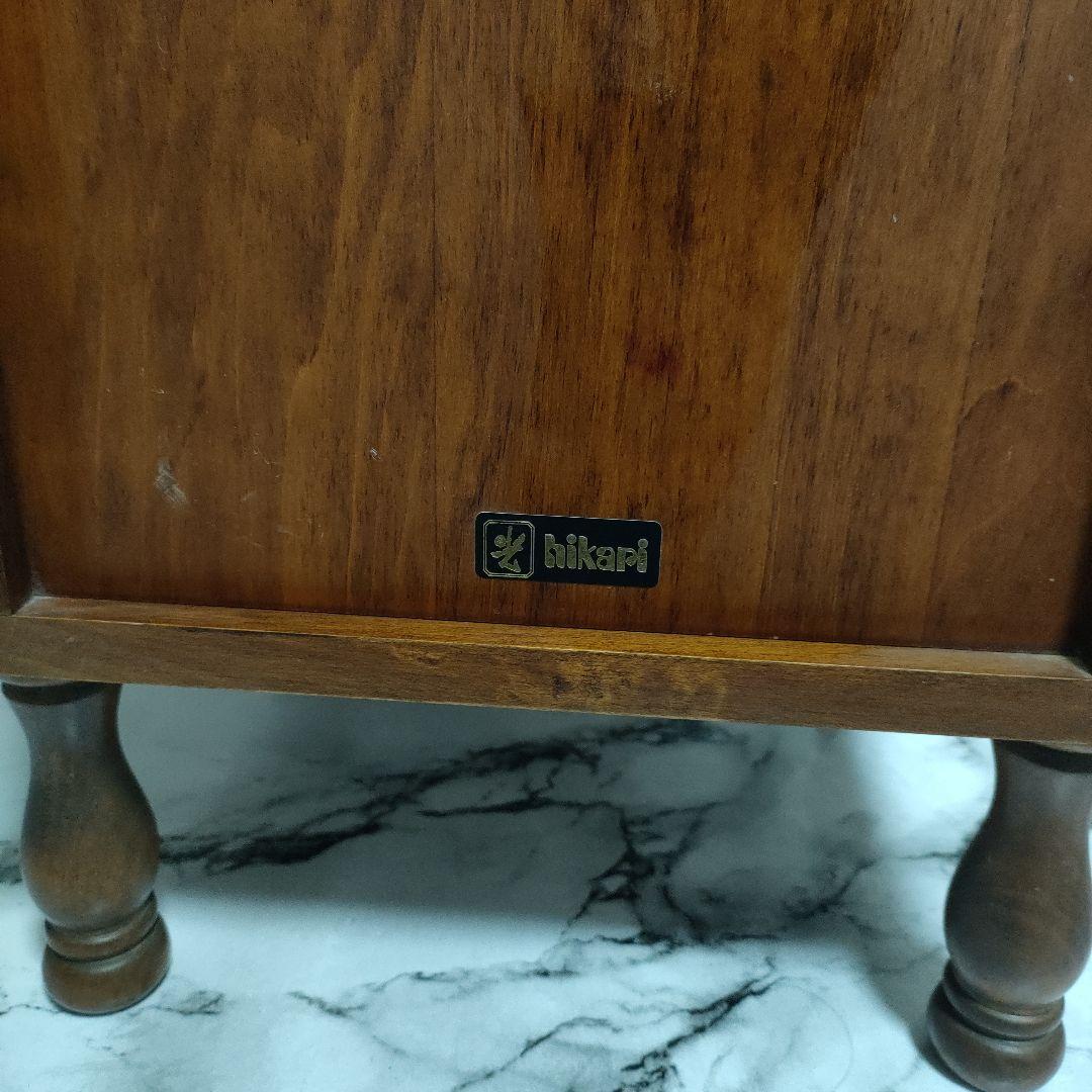 【アンティーク】光家具 Hikari スリッパラック 木製
