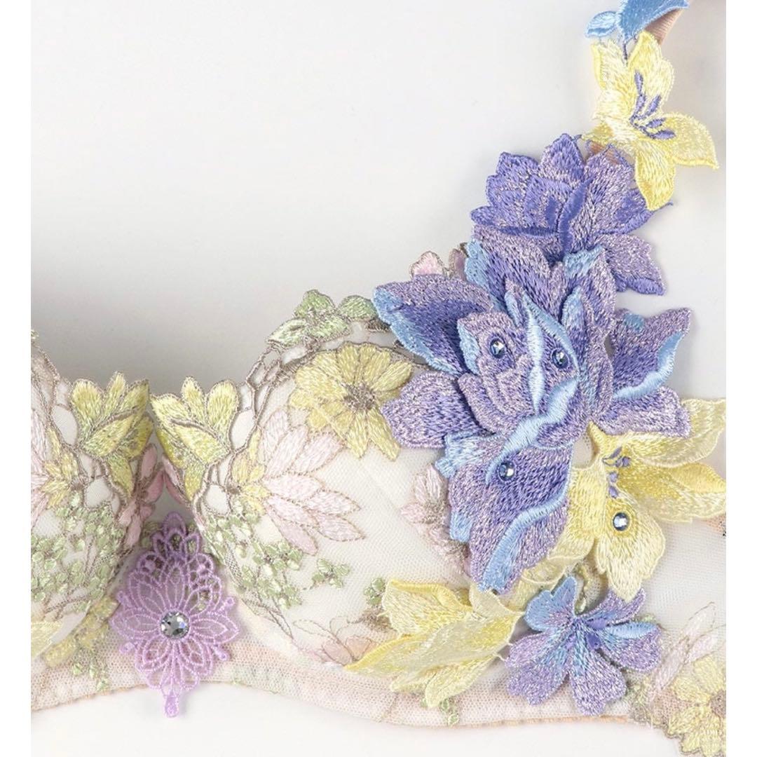 【新品】サルート25g 限定復刻デザイン ブラジャー&ショーツ IV E65