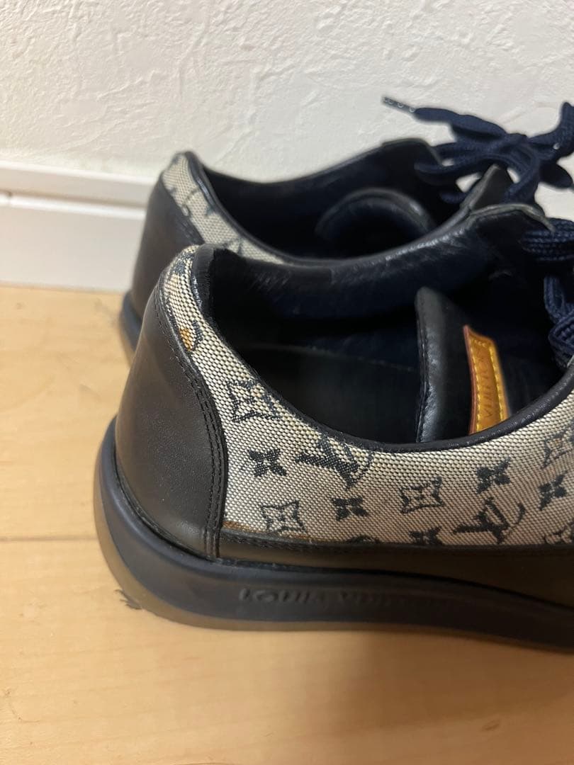 ルイ・ヴィトン スニーカー グレー ネイビー