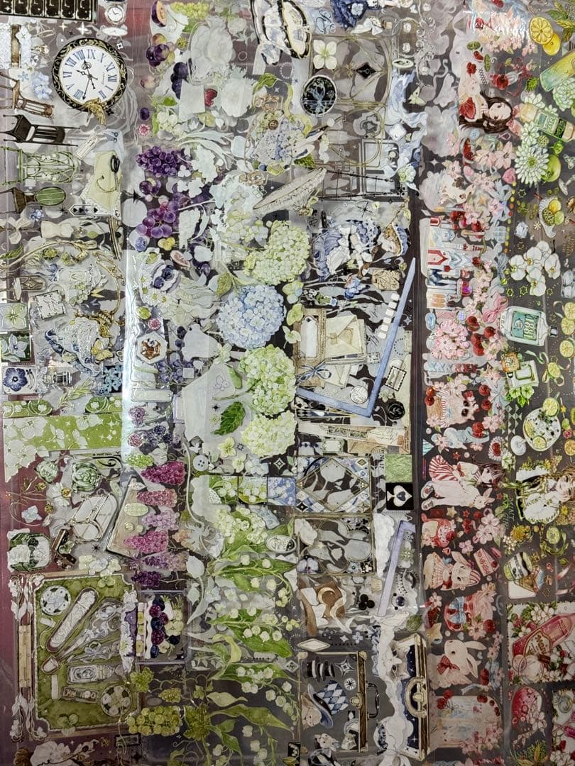 海外マステ 装飾 人物 背景 AI 色々 まとめ売りセット おまけ付き