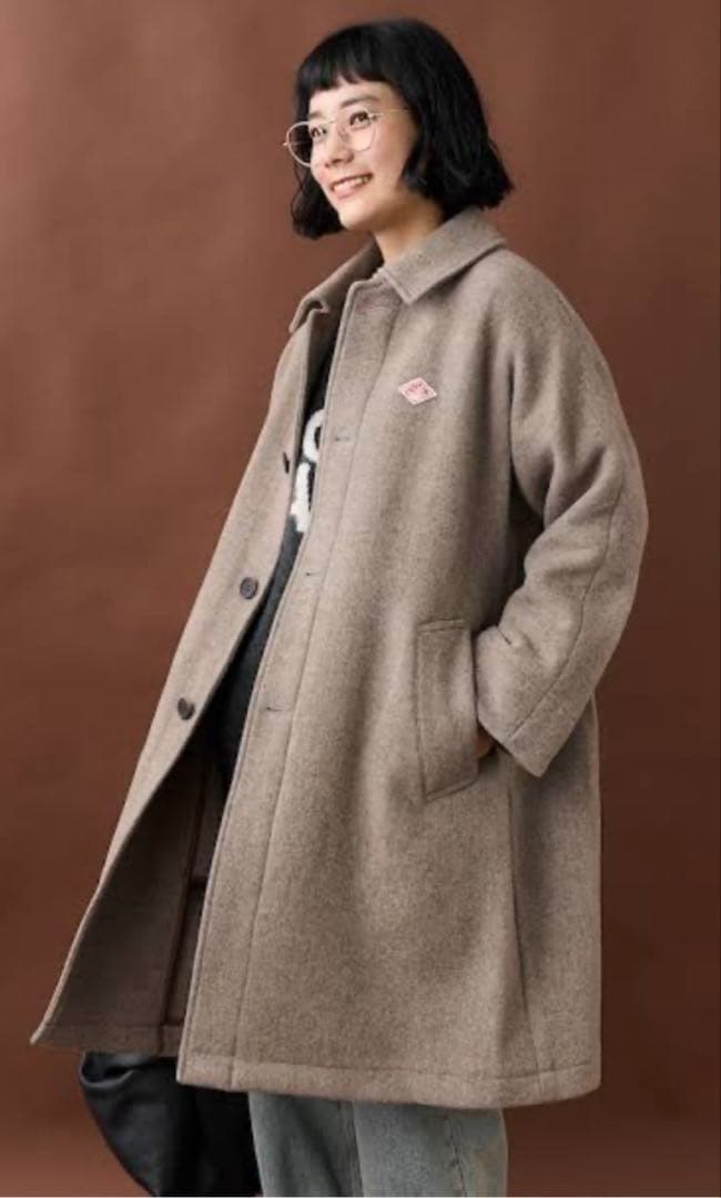 DANTON ダントン/ 2024AW DOLMANLONGCOAT34ベージュ