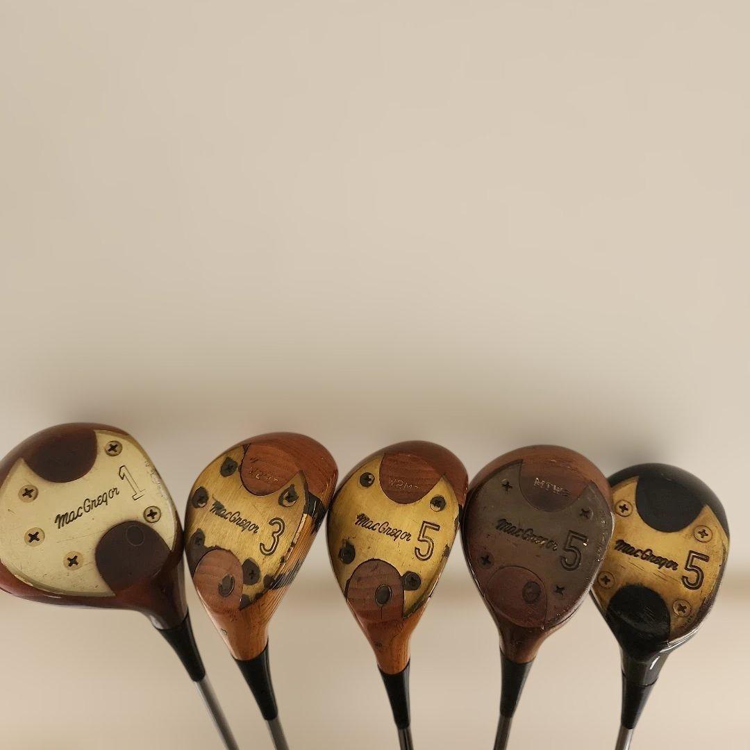 マグレガーTourney パーシモン 5本セット