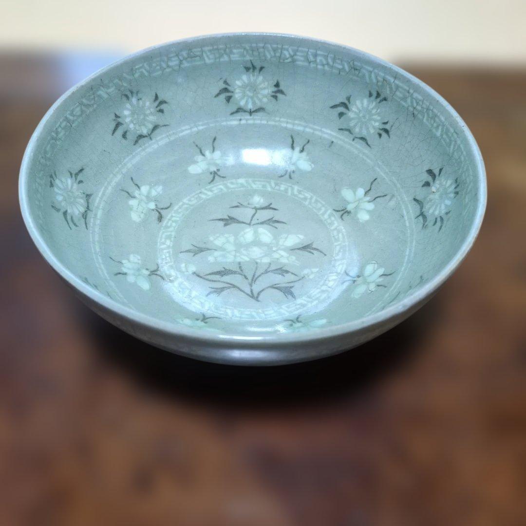 高麗青磁　鉢　骨董品