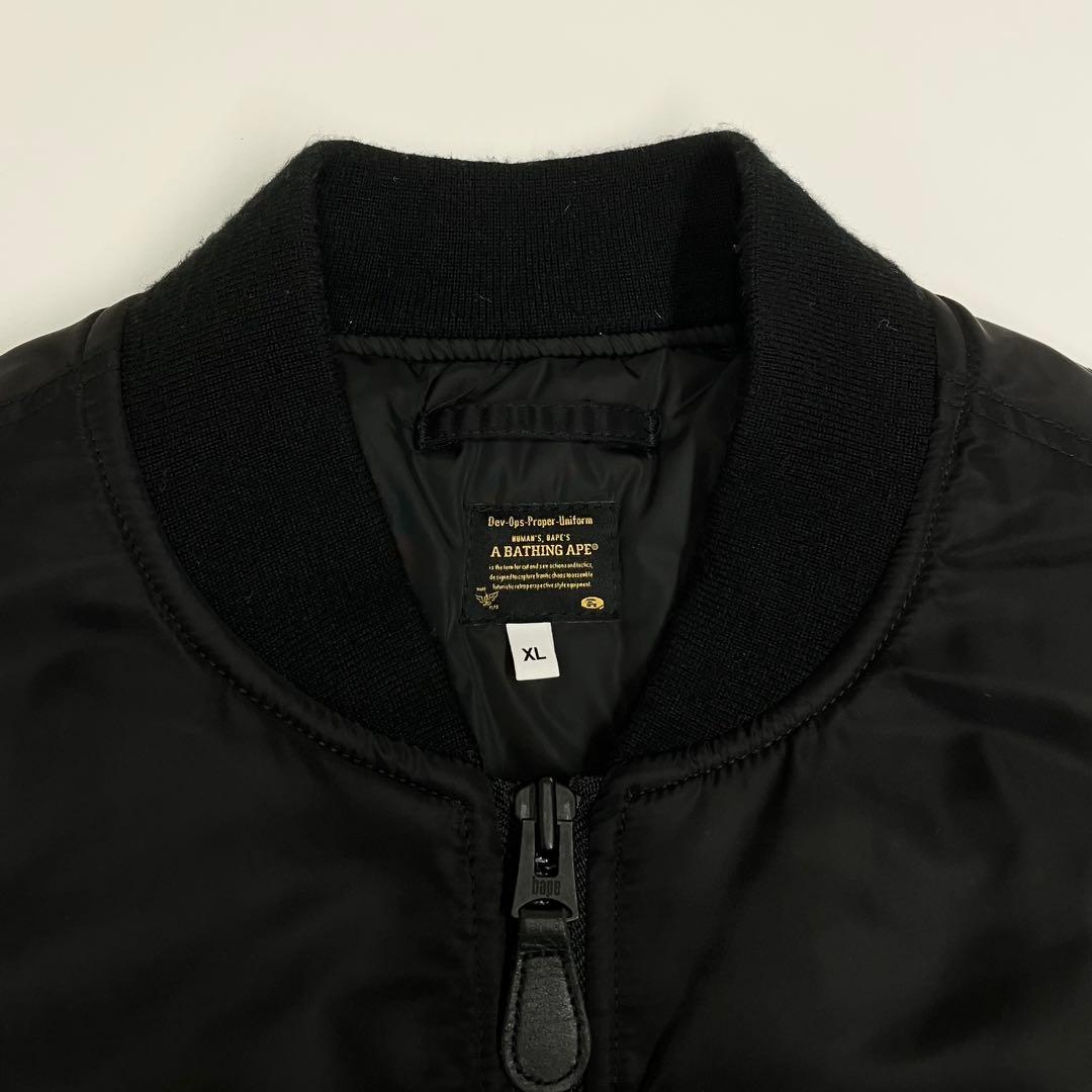 A BATHING APE BAPE STA MA-1 XL ベイプスタ スター