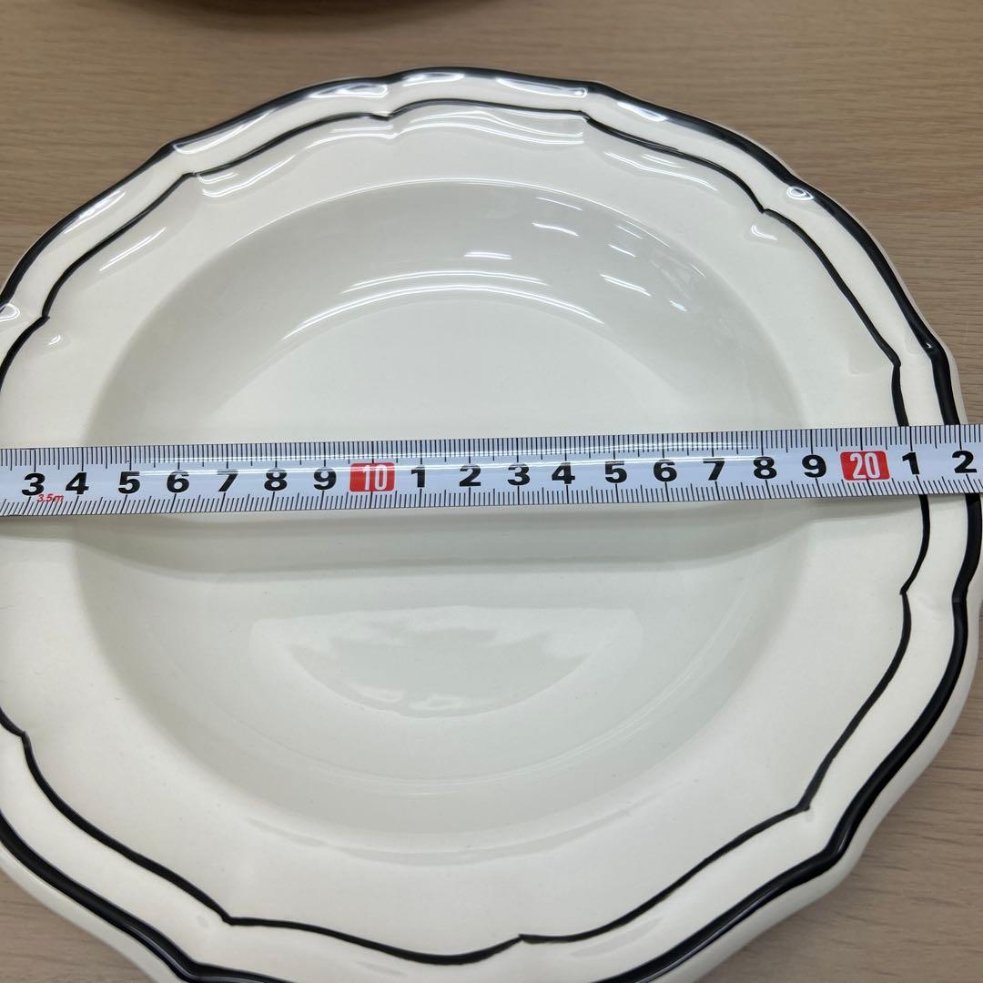 フランス　ジアン　フィレ　ブラック　プレート4種類　Ａ-578