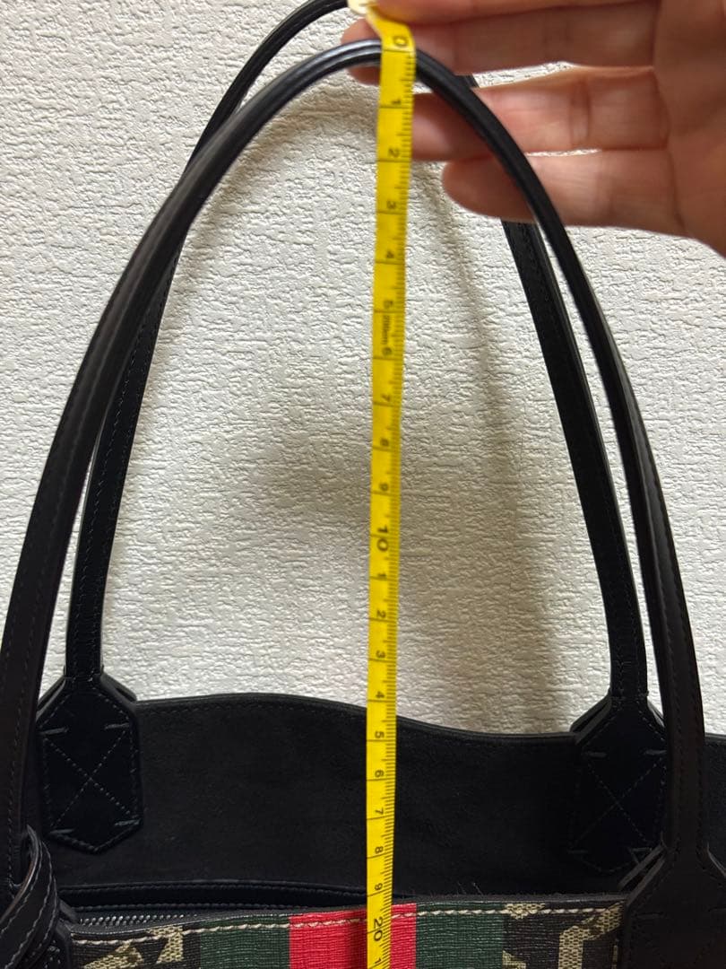 美品☆GUCCI☆幾何学模様 トートバッグ