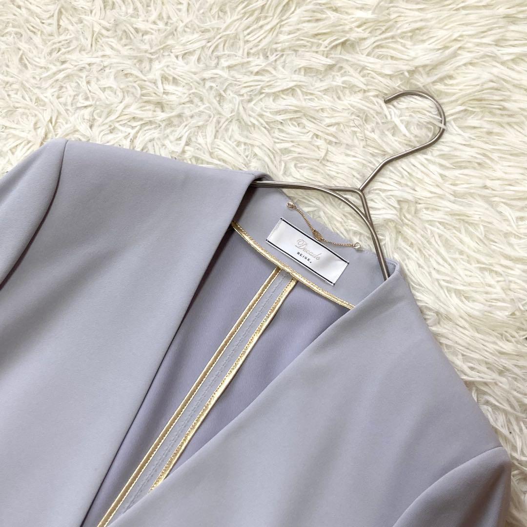 【美品】Decade BEIGE セットアップスーツ　LUIZA 近年　洗える