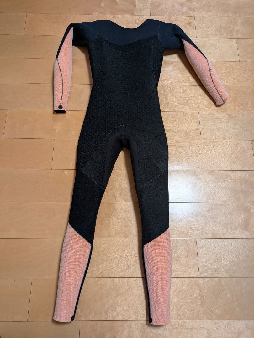 ビラボンウエットスーツ5/3mm セミドライフルスーツ ロングチェストジップ