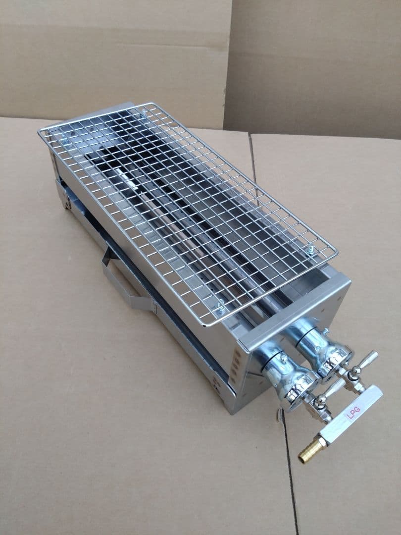 焼鳥機 網焼き 磯料理 ガス厨房機器海鮮魚介類 海の家 イベント やきとり 新品