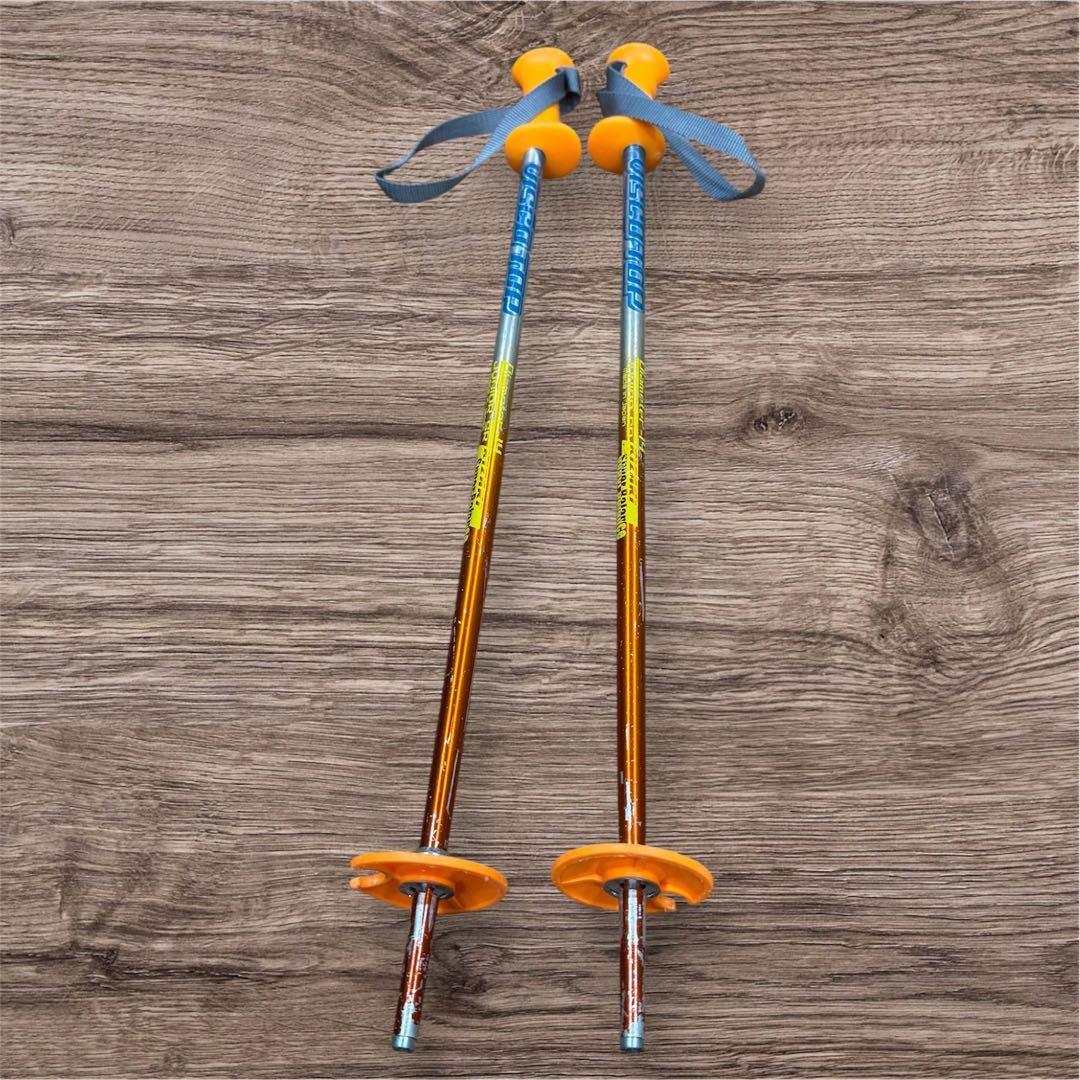 キッズスキー3点セット スキー板 スキーブーツ ストック SALOMON