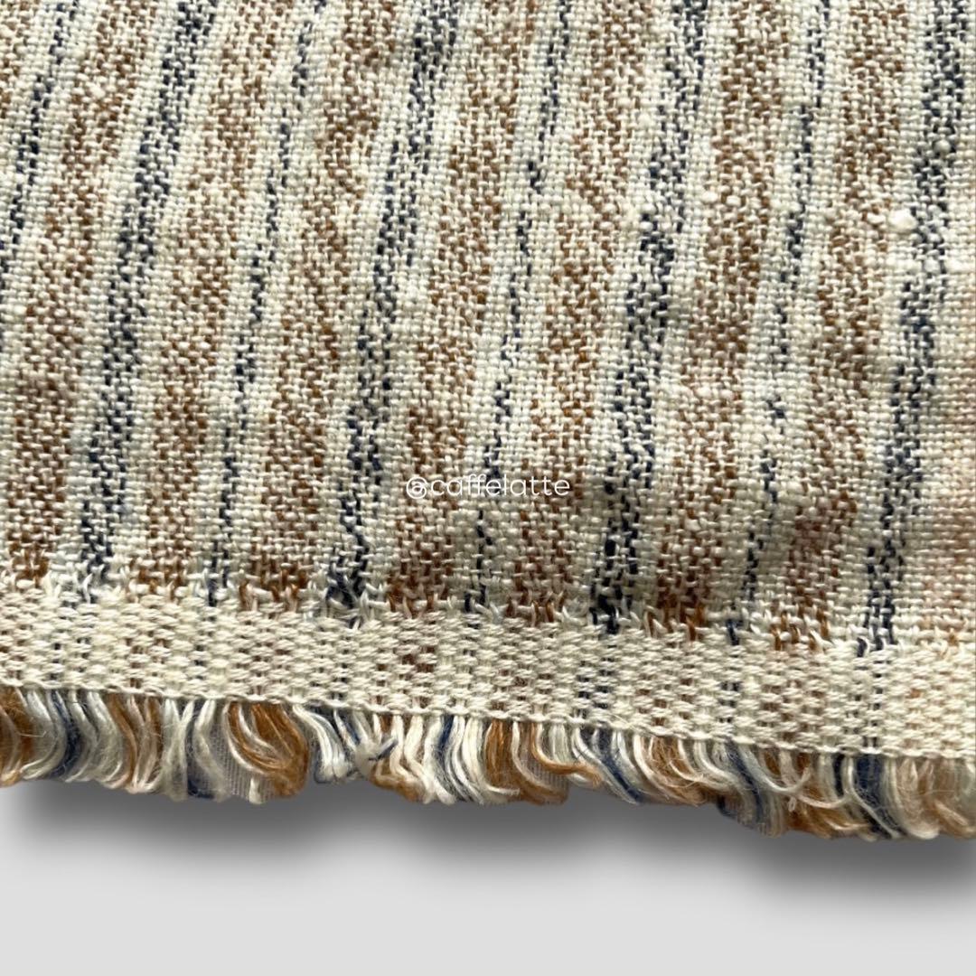 Vlas Blomme ヴラスブラム リネンストライプエプロン TOUJOURS