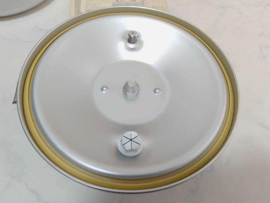 ☆未使用☆ 理研 圧力鍋 6L 1升 アルミ製 両手鍋