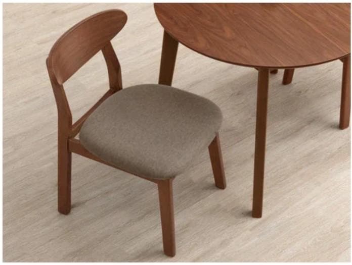 TG DC NTR　2脚　ダイニングチェア　ブラウン　カフェチェア