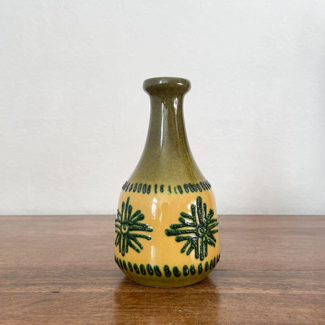 【東ドイツ Strehlaの花瓶】ミッドセンチュリー 352