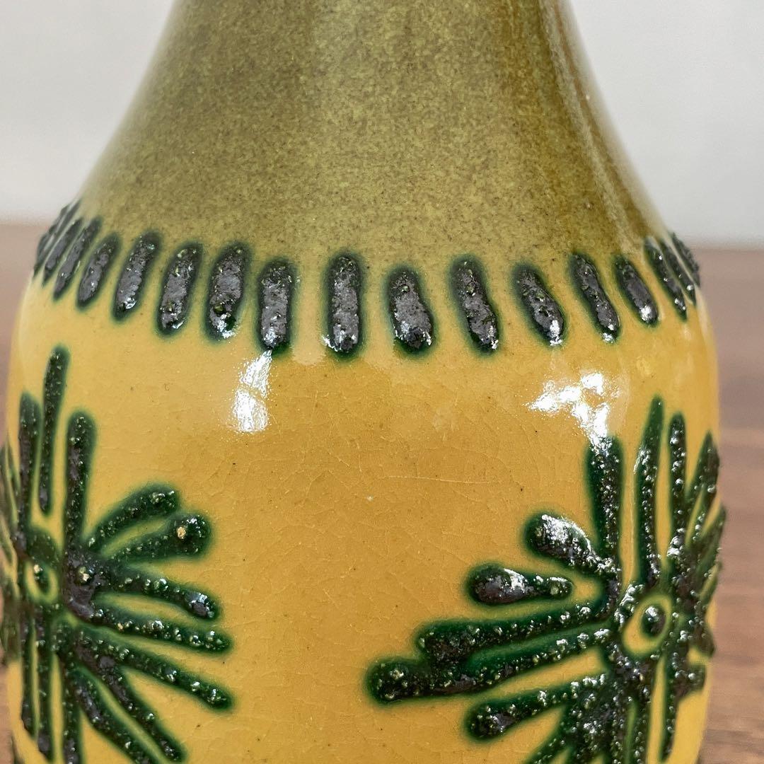 【東ドイツ Strehlaの花瓶】ミッドセンチュリー 352